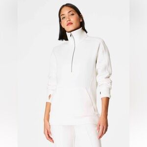 NWT! Spanx Heavyair Half Zip Tunic